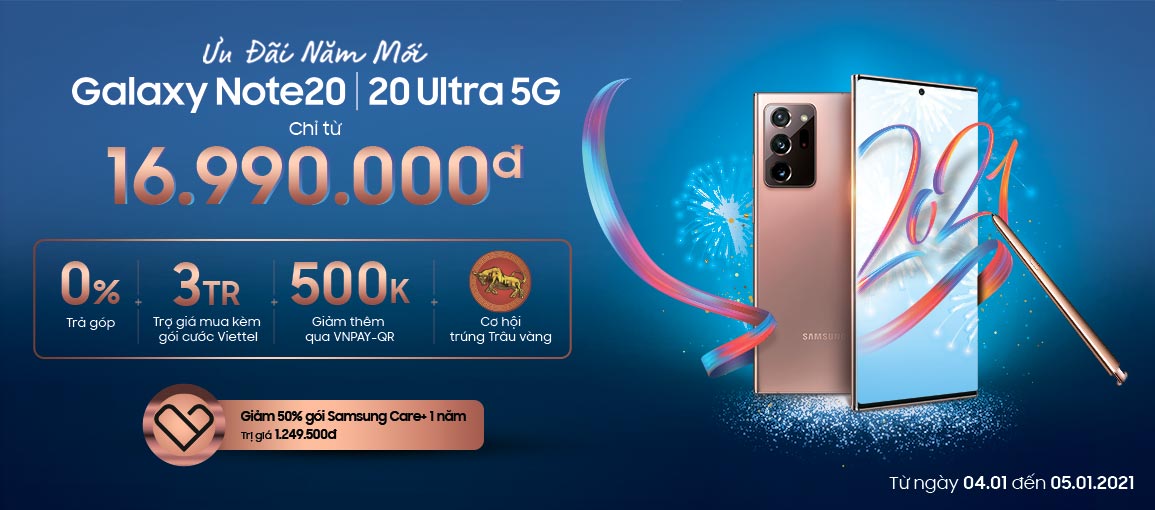 Galaxy Note20 Series \n Chỉ từ 16.990.000Đ