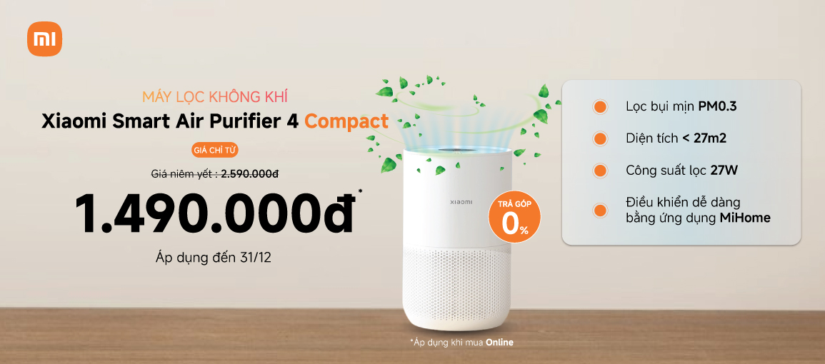 Máy Lọc Không Khí \n Giá Chỉ 1.490.000đ