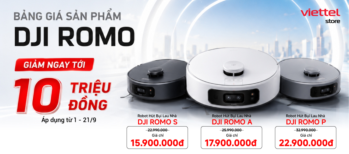 Robot DJI ROMO \n Giảm Tới 10 Triệu