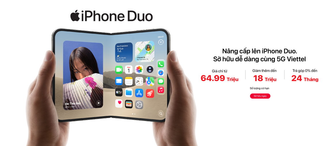 iPhone Duo \n Giá chỉ từ 64,99 triệu