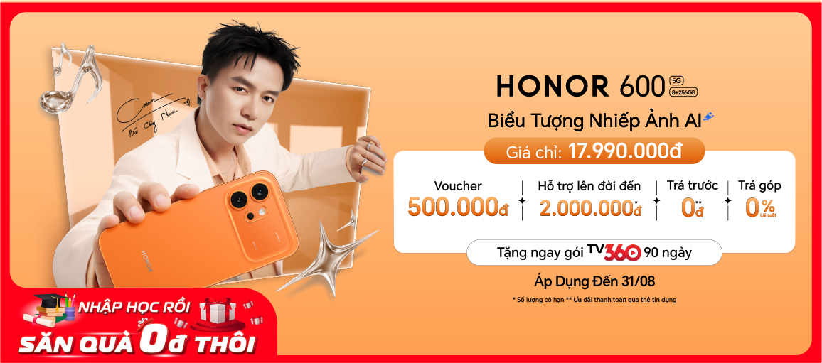 HONOR 600  \n Giá chỉ 17.990.000đ