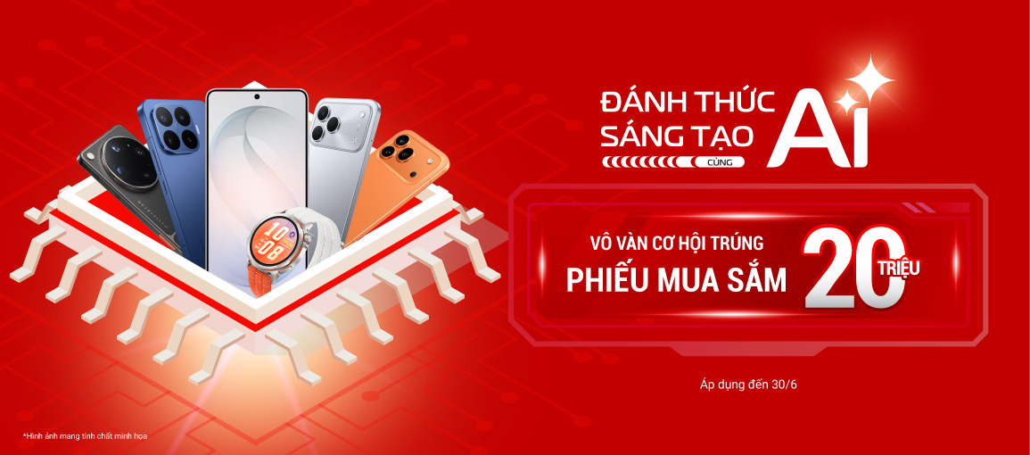 Cơ hội trúng \n Phiếu mua sắm 20 Triệu