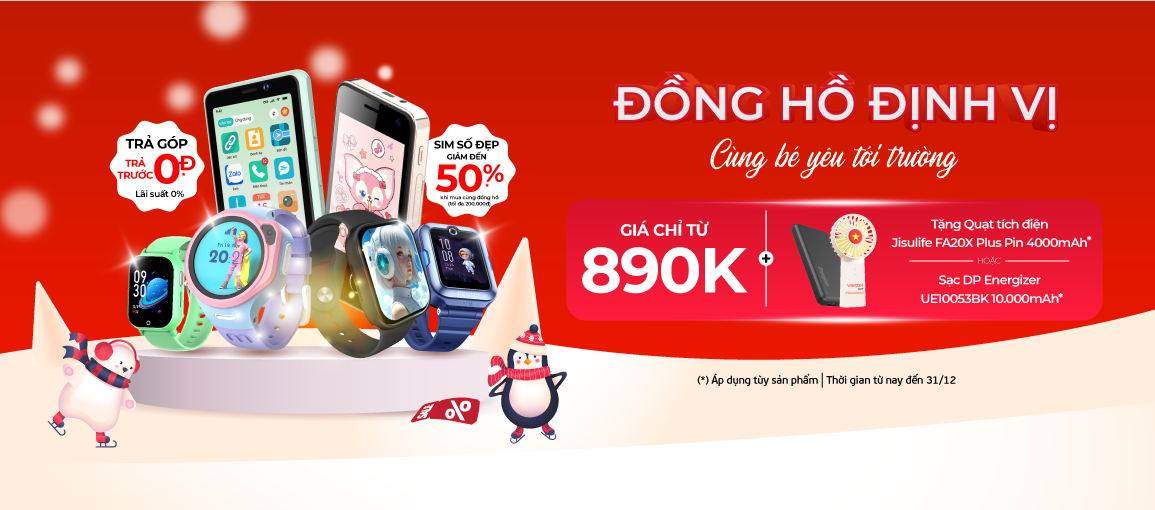 Đồng hồ định vị \n Giá chỉ từ 890.000đ