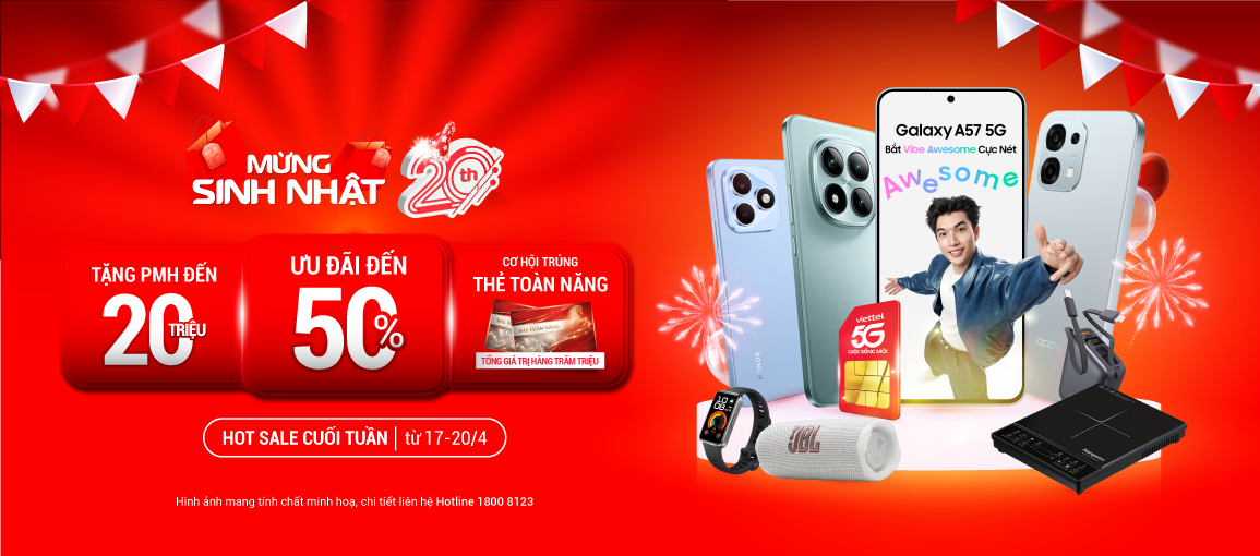 Hot Sale Cuối Tuần \n Tưng Bừng Uu Đãi Tới 50%