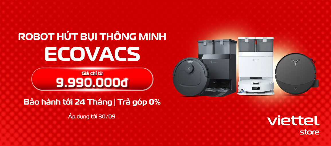 Robot Hút Bụi Ecovacs \n Chỉ từ 9.990.000đ
