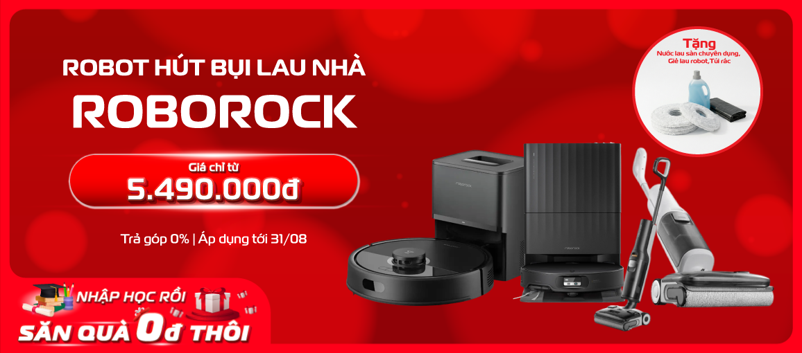 Robot Hút Bụi Lau Nhà  \n Giá Chỉ từ 5.490.000đ